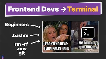 The Full Frontend Developer Guide to the Terminal