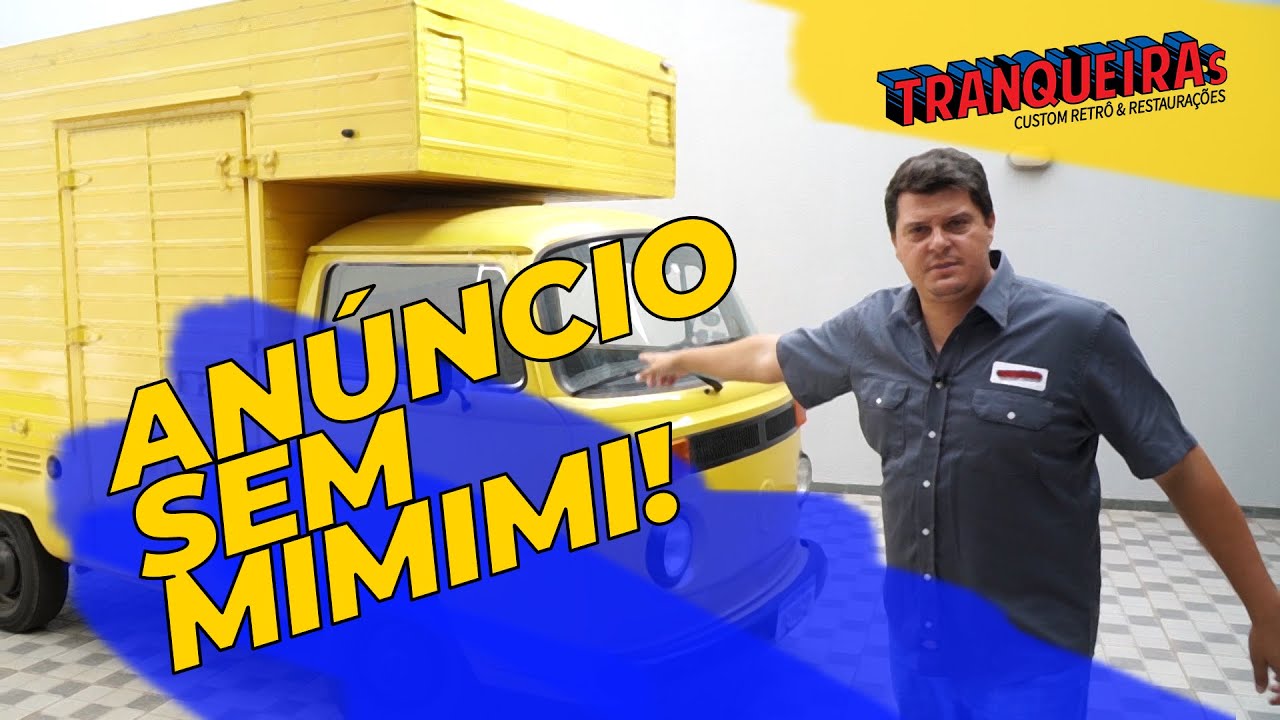 ANÚNCIO SEM MIMIMI da nossa Kombi Elma-Chips! Tem interesse? Então assista!