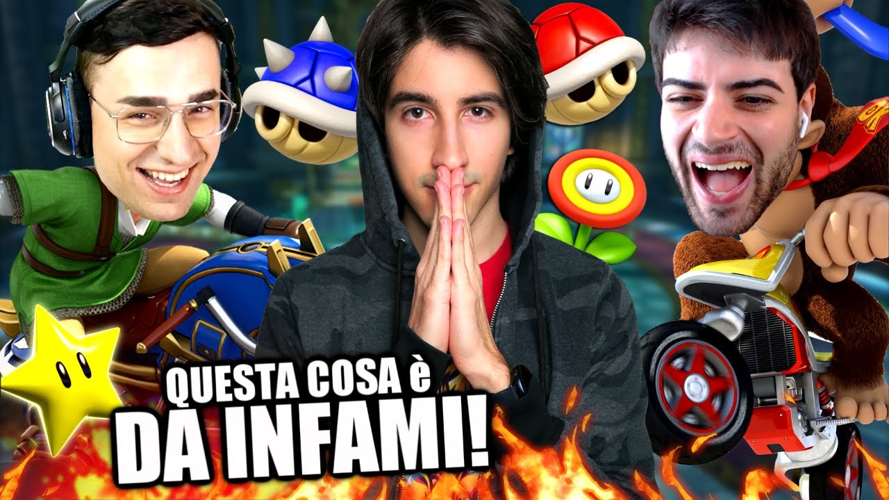 Per QUESTA COSA poteva esserci la FINE della NOSTRA AMICIZIA.. w/Tuberanza e Blaziken Mario Kart 8
