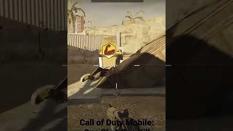 Call of Duty Mobile (One Shot One Kill on Rust)