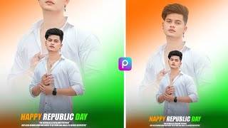 Republic Day Photo Editing 2024 || 26 January Photo Editing PicsArt || Indian Flag Photo Editing screenshot 2