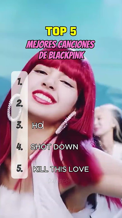 TOP 5 Lagu Terbaik BLACKPINK #blackpink #ranking