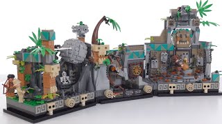 LEGO Indiana Jones \/ Raiders of the Lost Ark Temple of the Golden Idol independent fan review! 77015