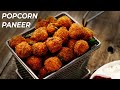 Popcorn Paneer with Shocking Masala - Recipe for Crunchy Panir Popcorn - CookingShooking