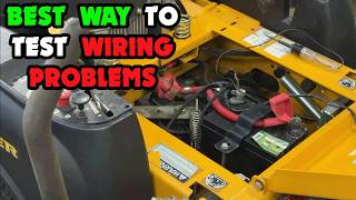How To Test Wiring Problems on Hustler Sport Zero Turn Mower