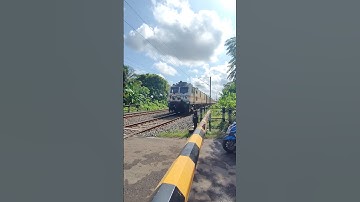 Furious Speedy Balurghat Express at Railgate #shorts