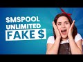 SmsPool Unlimited Fake $ Kothay Paben ! Google Voice Verification #smspool #smsverification
