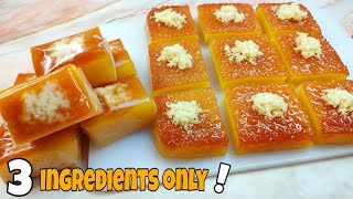 [Sub]Tatlong Sangkap! Pero Napakasarap! | Negosyong Abot Kaya Sa Murang Halaga ! | Easy Cassava Cake