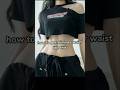 How to get slimmer waist like this...🌷#shorts#exercise_tips#trending_shorts#Viral