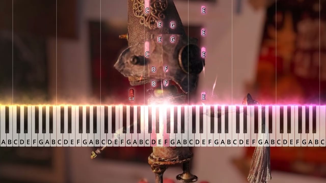 Robot Majordome - From "Robot Majordome" by Forderly art "@flydxndelion" (piano tutorial)