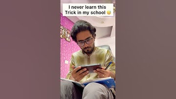 I never learn this trick 😂 #relatable #comedy #funny #maths #teacher #mathstricks #shorts #memes