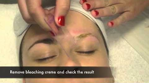 Eyebrow Bleaching with the Belmacil Lash & Brow Tinting System
