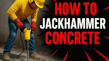 HOW TO JACK HAMMER CONCRETE