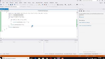 C# program to find Minimum element in matrix