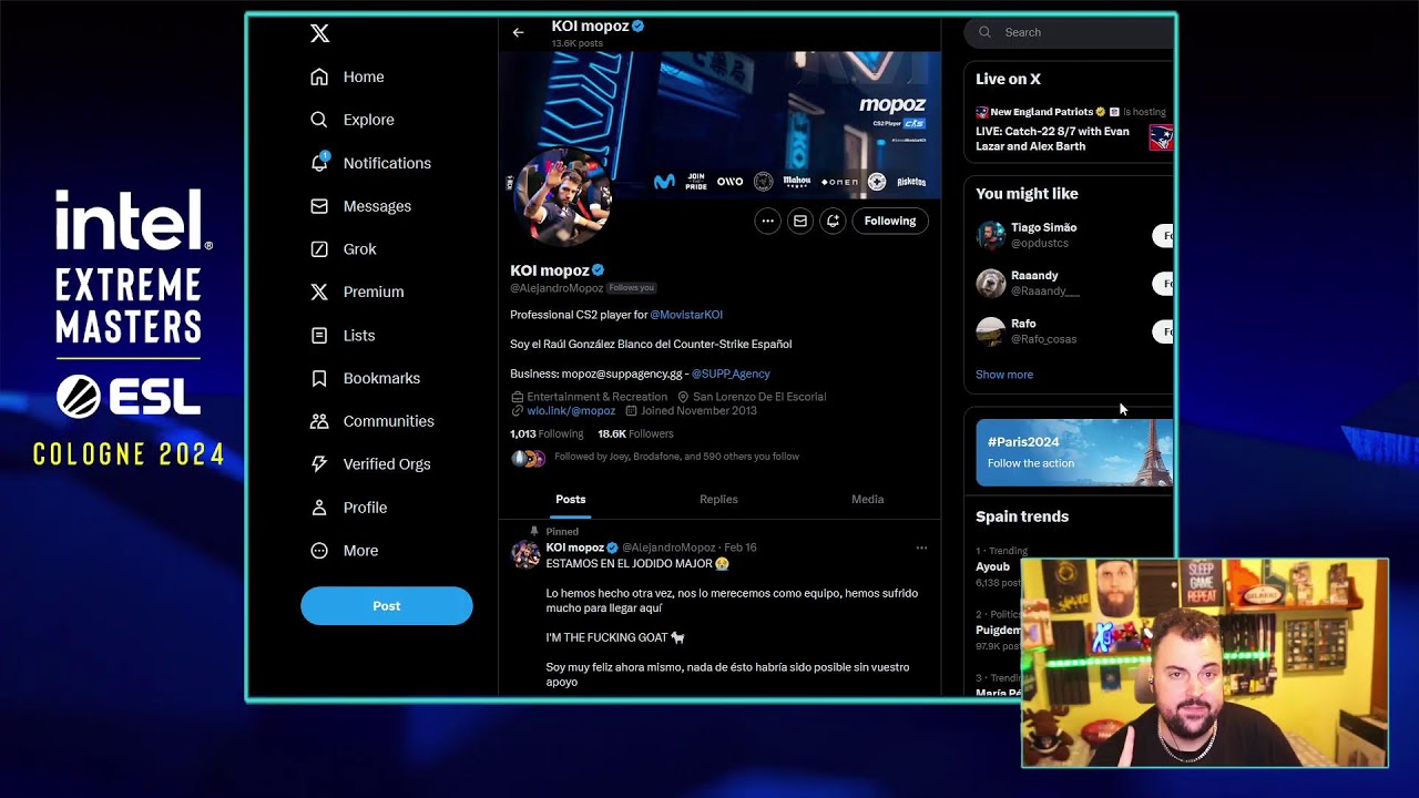 [ES] IEM Cologne 2024 Día 1 PlayIn YouTube