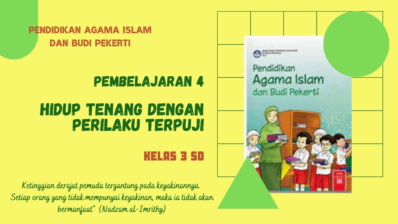 Kunci Jawaban Pendidikan Agama Islam Dan Budi Pekerti Kelas 3