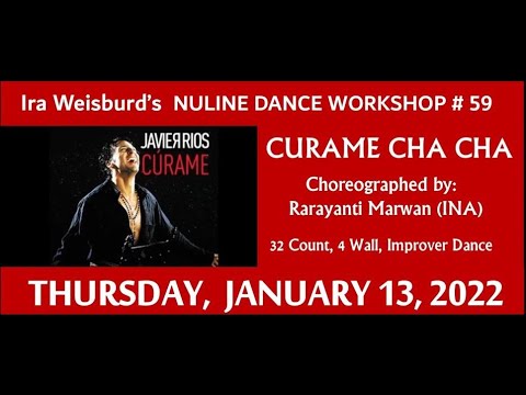 NULINE DANCE WORKSHOP #59: CURAME CHA CHA by Rarayanti Marwan with Ira Weisburd