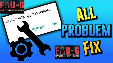 Fau-G APK not opening ( unfortunately stopped)all problem fix in this video please subscribe #faug