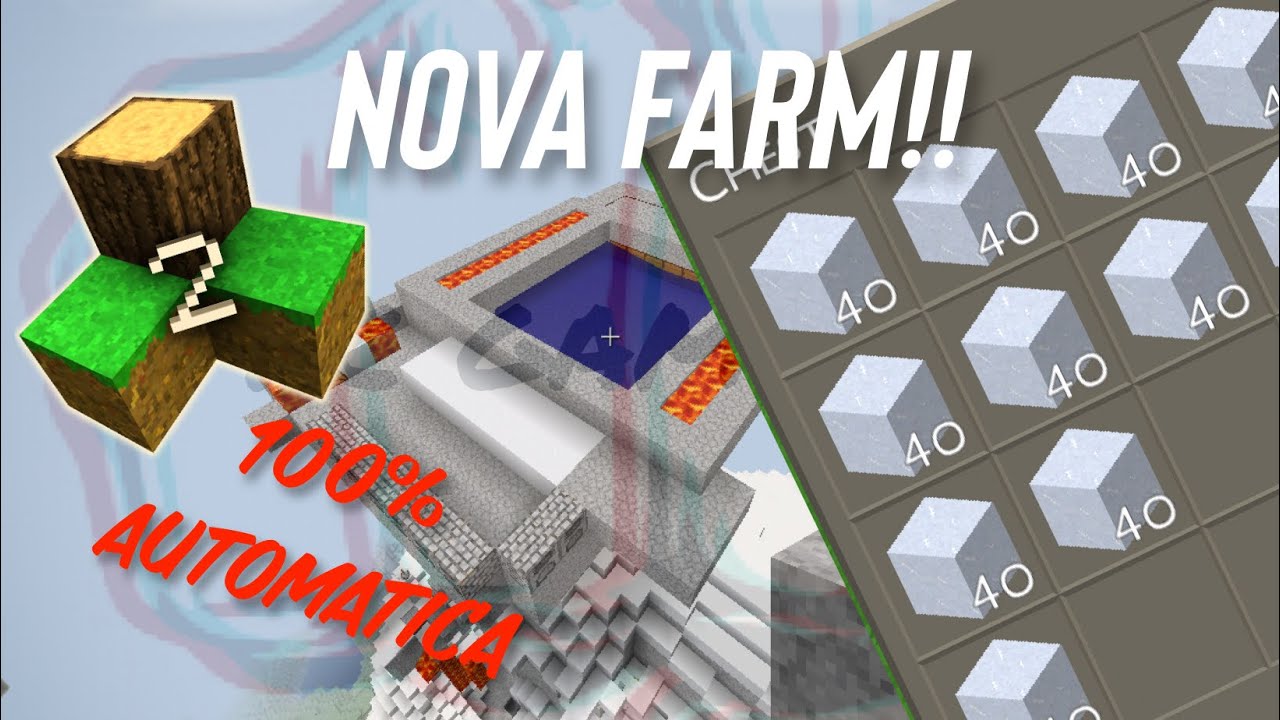 NOVA FARM DE GELO 100% AUTOMATICA 