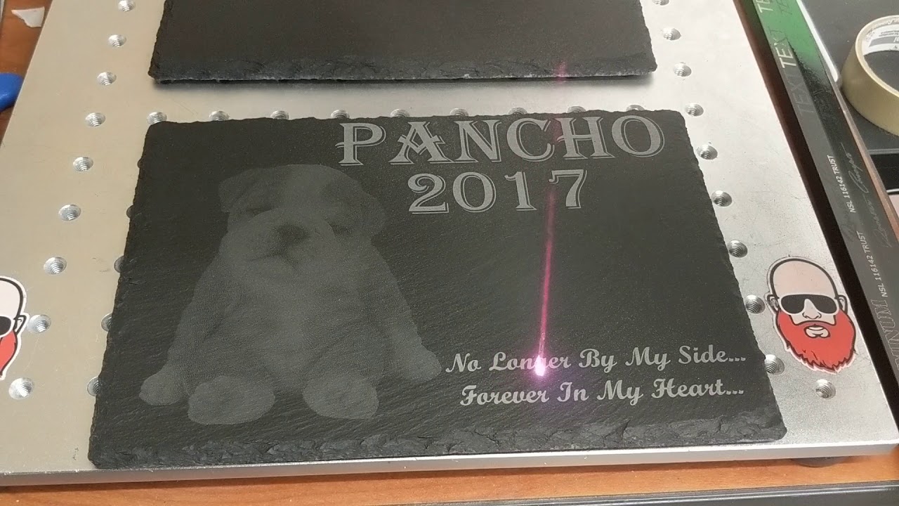 Laser Engraved Pet Memorial