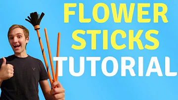 Flower Sticks / Devil Sticks Tutorial - For Beginners!