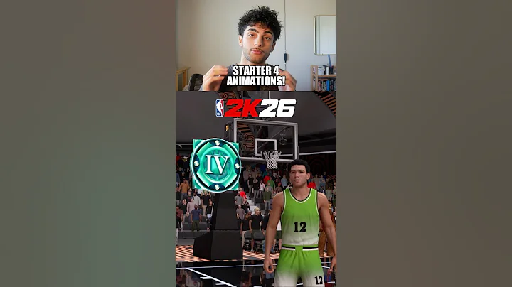 EVERY STARTER 4 ANIMATION IN NBA 2K26🔥👀 #gaming #nba2k26 #pakmxnn #tutorial #ronnie2k
