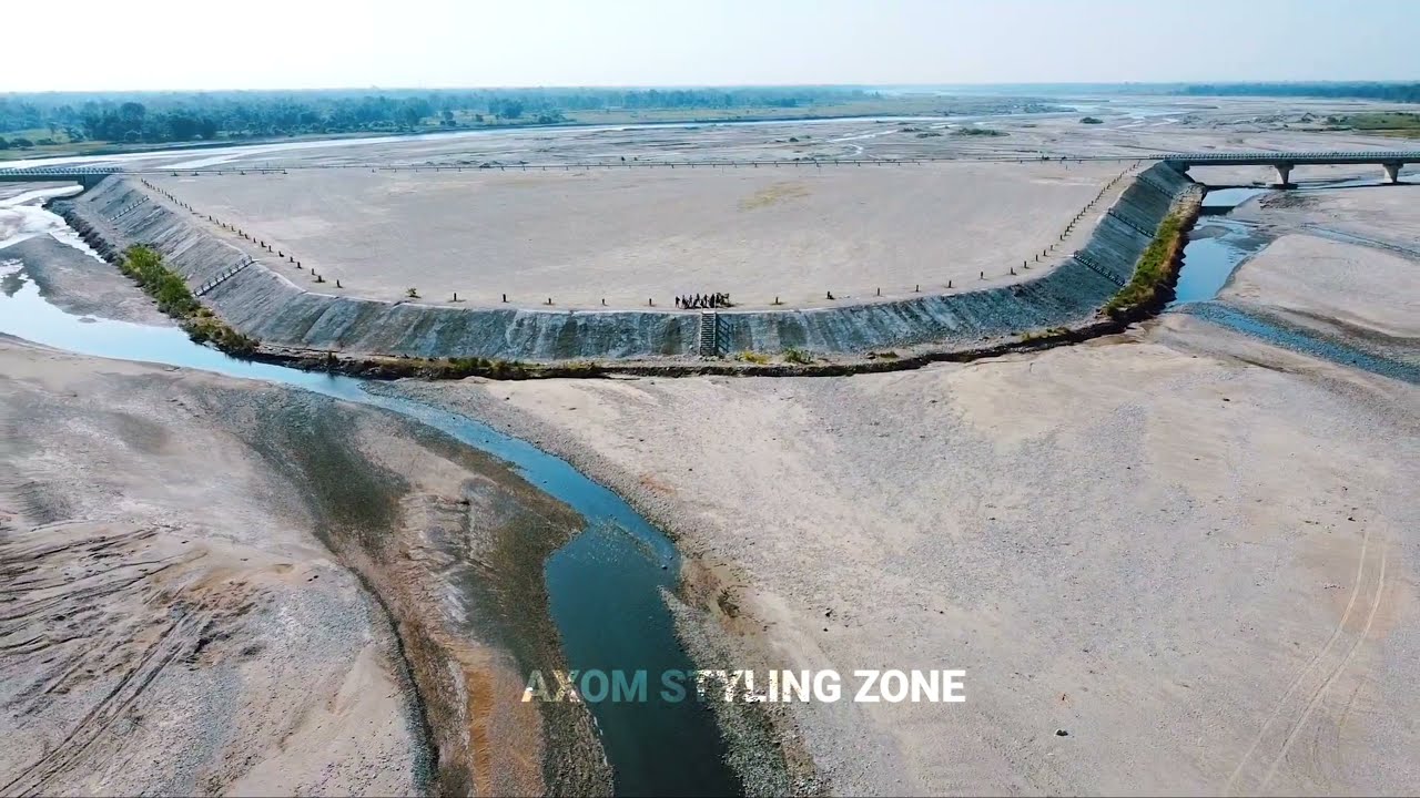 Bogamati picnic place। Best picnic place in Assam । bogamati drone view