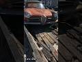 Car Fell Through Trailer Deck How To Tow Out And Remove In 60 seconds! #shorts #towvibes #towing
