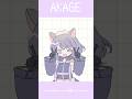 #shorts AKAGE赤毛meme #手描き #vtuber
