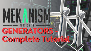 Mekanism Generators Mod - Full Tutorial