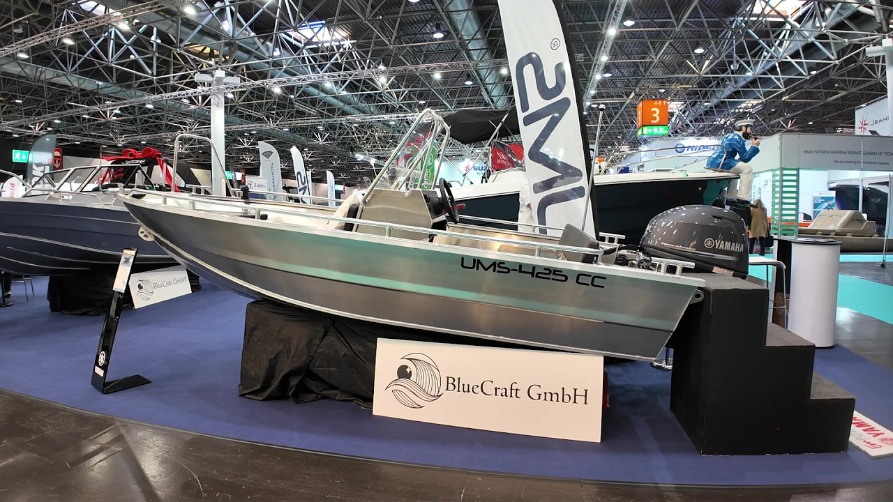 ⁣Aluminum boat UMS 425 model 2026 with YAMAHA engine