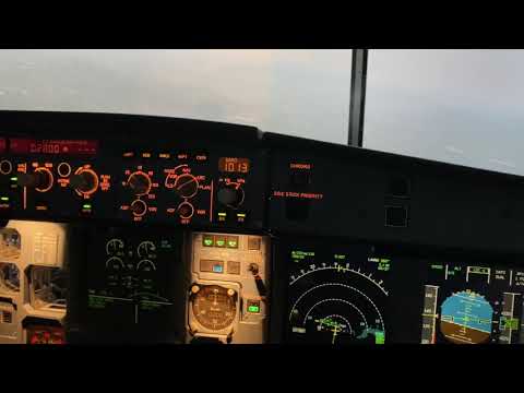 Home Built Airbus A320 Cockpit - Landing London City Airport MSFS