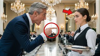 Billionaire Yells at the Waitress — But Her Response Leaves the Whole Room Silent