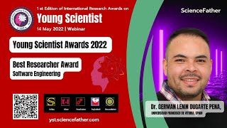 Dr. German Dugarte Pena, Universidad Francisco de Vitoria, Spain, Best Researcher Award
