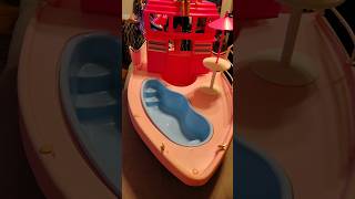 Doll of the Day: actually a boat! The 1994 Barbie Dream Boat-a gift to me from a viewer!!