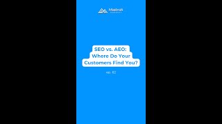 SEO vs. AEO: Where Do Your Customers Find You? 🤔 #shorts
