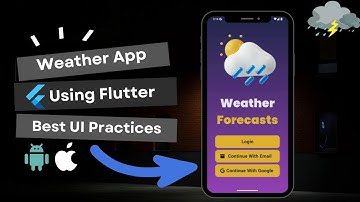 Weather App | Flutter & Dart #appdevelopment #flutter #dart #viralvideo