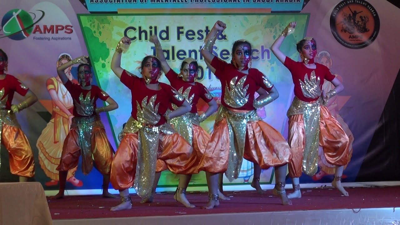 Divya Group dance, Ashwamedha AMPS Competition, April 2018Saudi