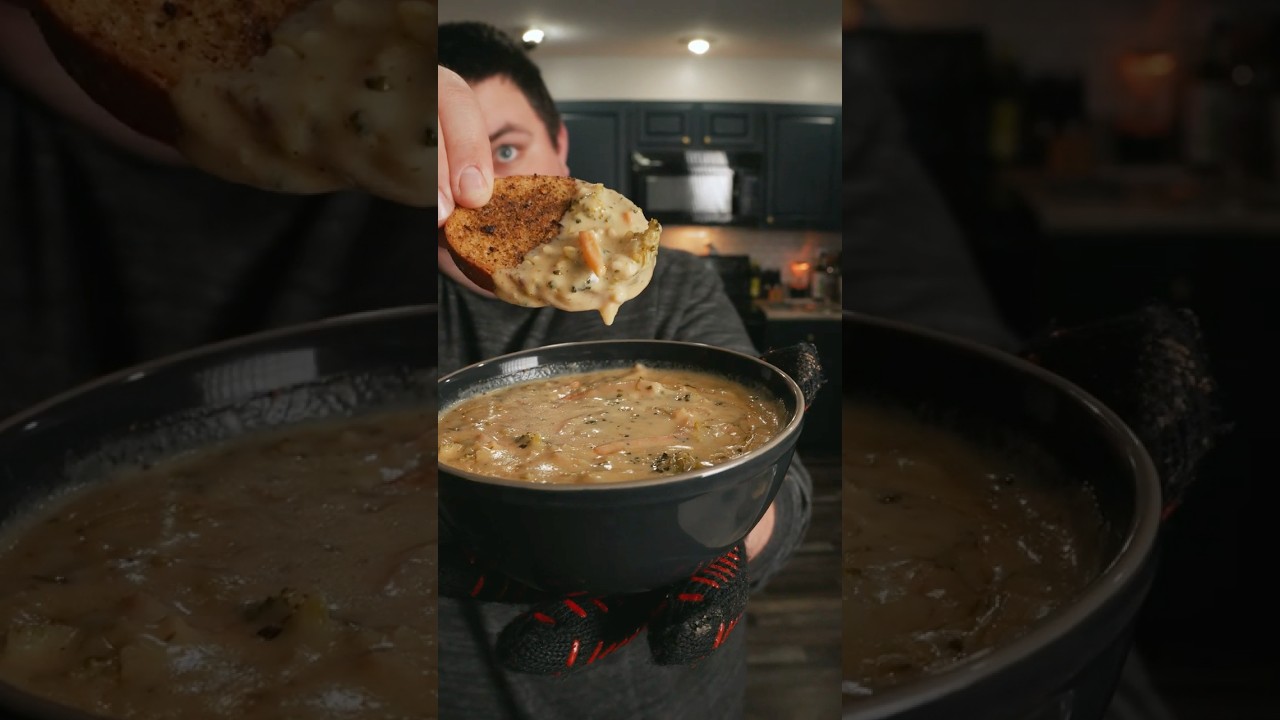 Broccoli and Cheddar Soup 🍲