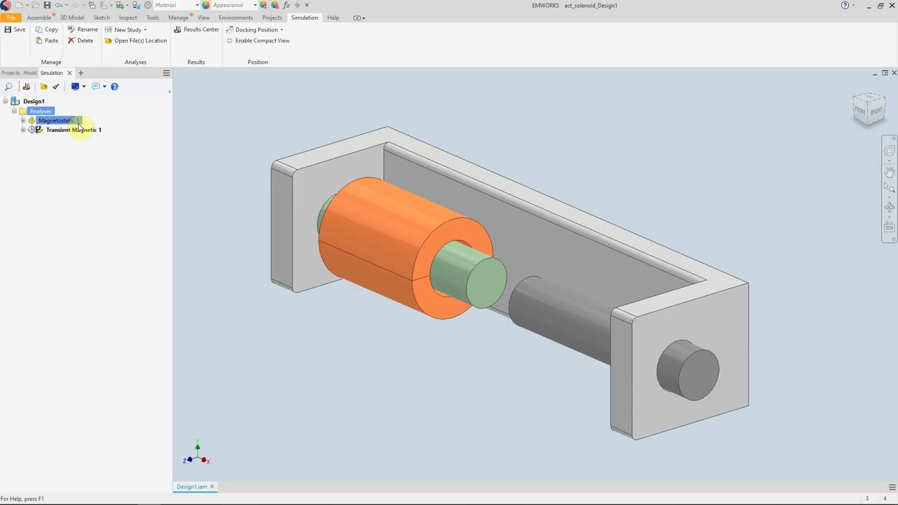От САПР к результатам магнитных измерений: моделирование соленоидов в EMWorks