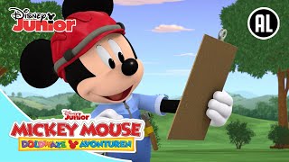 Mickey Mouse Doldwaze Avonturen   Mickeys Bouwplannen Disney Junior Be