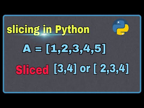 #9 slicing in python | syntax of slicing | example of slicing | Urdu/Hindi | trending Ai