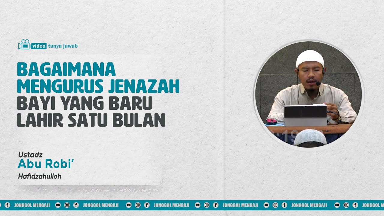 Bagaiman Mengurus Jenazah Bayi Yang Dilahirkan Baru Satu Bulan - Ust ...
