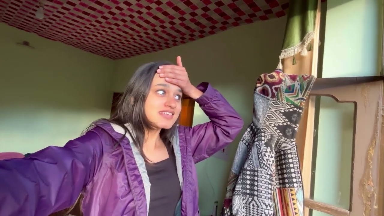 EP20 Snowfall In Spiti @ Best Homestay In Losar Khas | Spiti Valley Bike Trip | Travel With Afiya