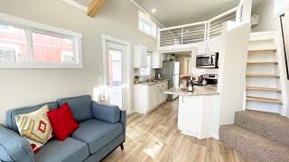 Price Down $3K Absolutely Luxury Chalcedony Park Model Tiny House