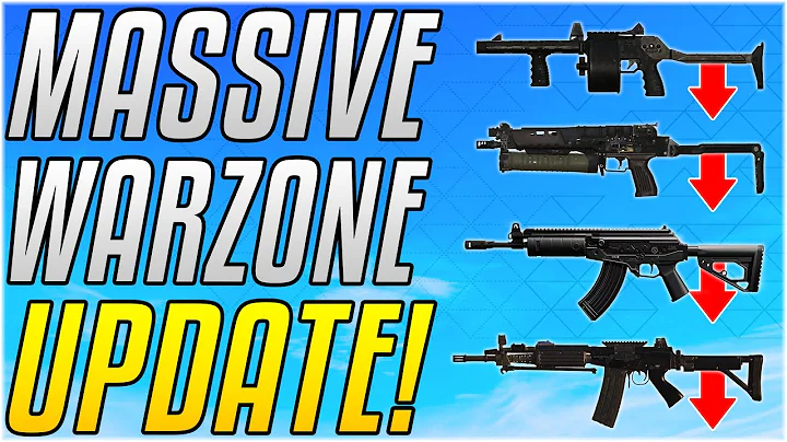 NEW PATCH NOTES ARE HERE!! Major Nerfs To The Current Meta!! [Cold War Warzone]