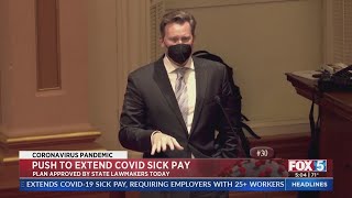 California Legislature Extends COVID Sick Pay