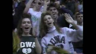 3/10/1993 Wisconsin @ #17 Iowa
