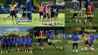 😱XABI ALONSO SERIOUS TRAINING! Full Chelsea Squad Returns🔥Rogers,Palmer,Mudryk,JP, Chavarria & More