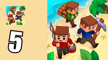 Isle Builder: Click to Survive - Gameplay Walkthrough Part 5 -  (iOS, Android Gameplay) | LHT Gaming